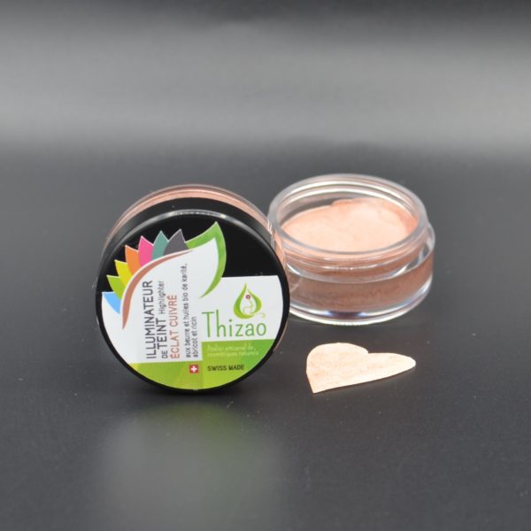 Illuminateur de teint (highlighter) - couleur éclat cuivré