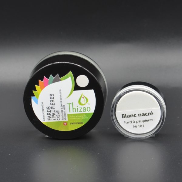 Fard à paupières crème Blanc nacré