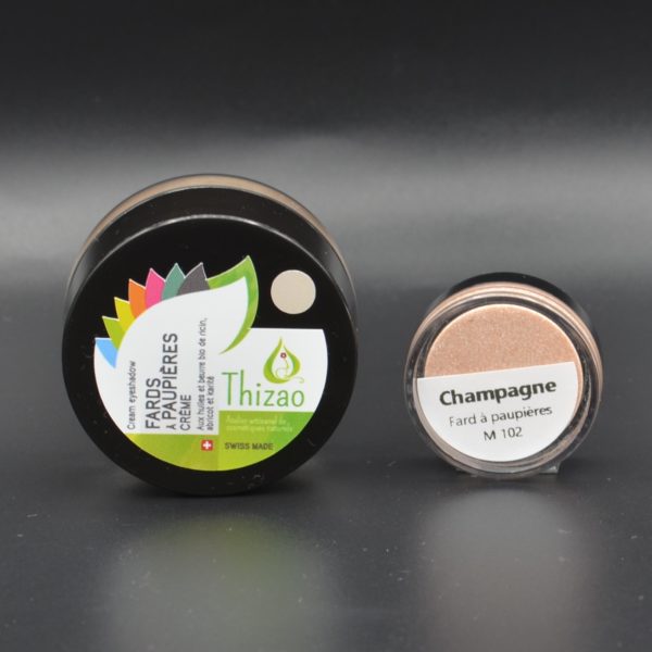Fard à paupières crème Champagne
