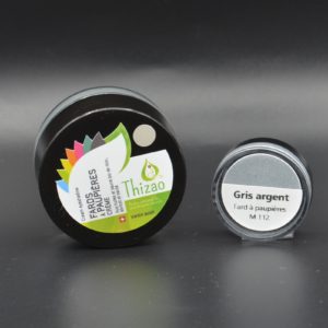 Fard à paupières crème Gris argent