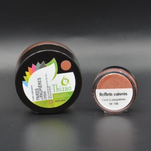 Fard à paupières crème Reflets cuivrés