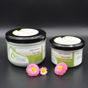 Crème corporelle fluide karité, cacao, pépins de raisin et abricot bio sans parfum