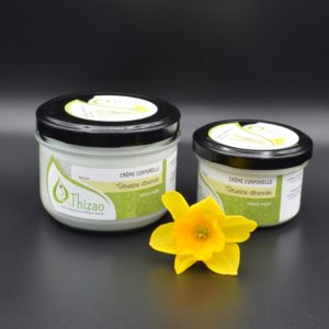 Crème corporelle fluide karité, cacao, pépins de raisin et abricot bio parfum « Verveine citronnée »